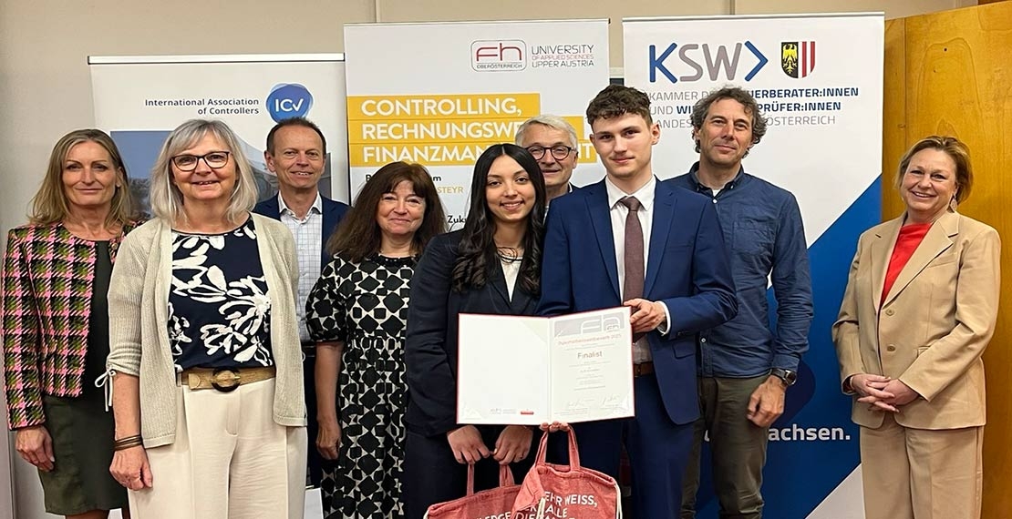 HLW-Team unter den Finalisten der besten Diplomarbeiten im Finanzbereich