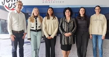 Zeitzeugenprojekt in der HLW Amstetten „Vergeben JA, Vergessen NEIN“